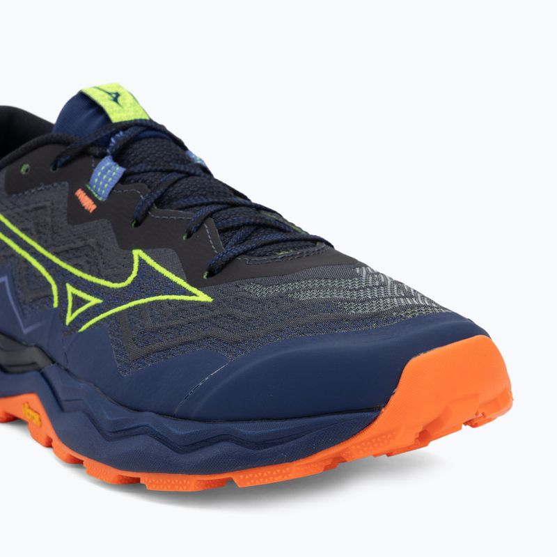 Scarpe da running uomo Mizuno Wave Daichi 9 estate blue/lightning yellow 7
