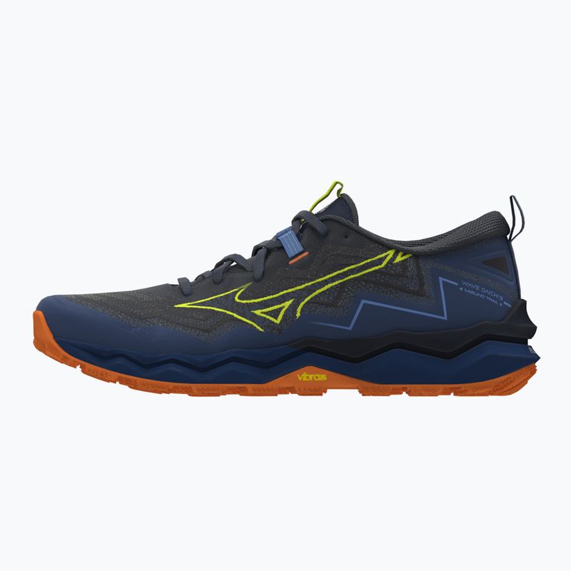 Scarpe da running uomo Mizuno Wave Daichi 9 estate blue/lightning yellow