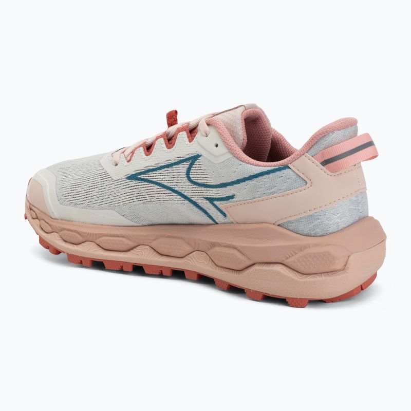 Scarpe da running donna Mizuno Wave Mujin 11 snow white/larkspur/faded rode 3