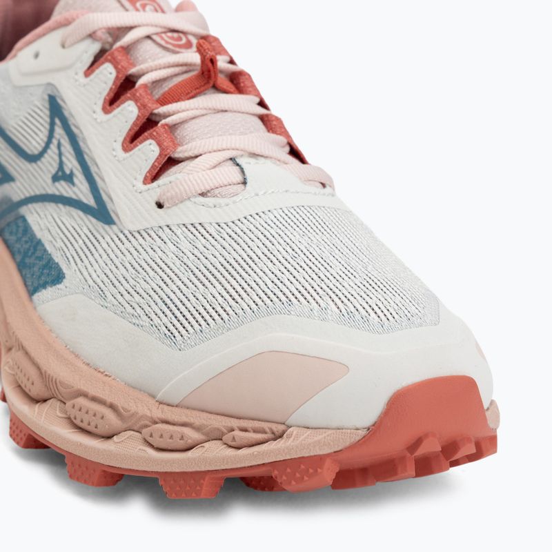 Scarpe da running donna Mizuno Wave Mujin 11 snow white/larkspur/faded rode 7