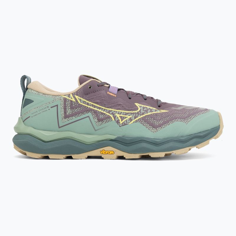 Scarpe da corsa donna Mizuno Wave Daichi 9 granite green/fortune yellow 2