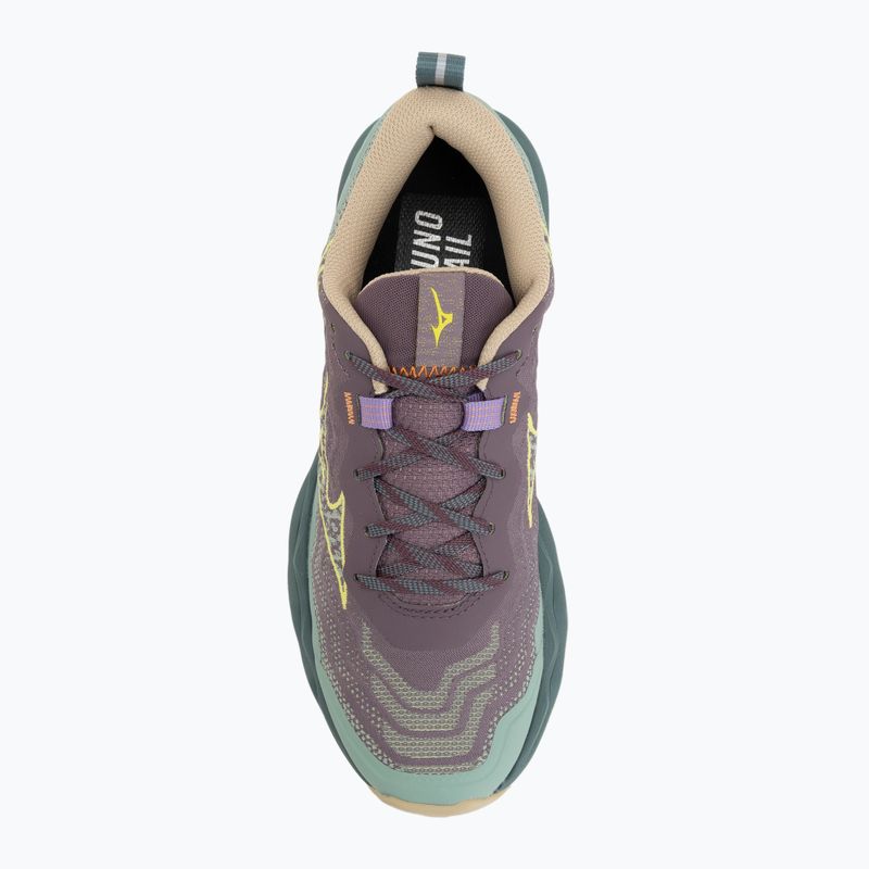 Scarpe da corsa donna Mizuno Wave Daichi 9 granite green/fortune yellow 5