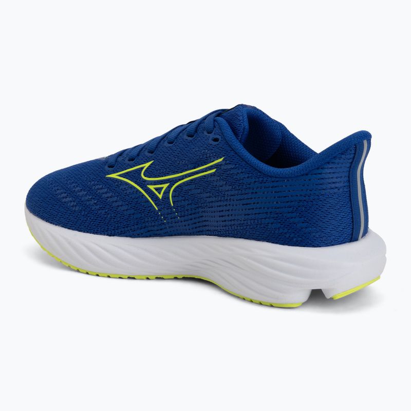 Scarpe da running per bambini Mizuno Enerzy Rider Jr surf the web/lightning yellow 3