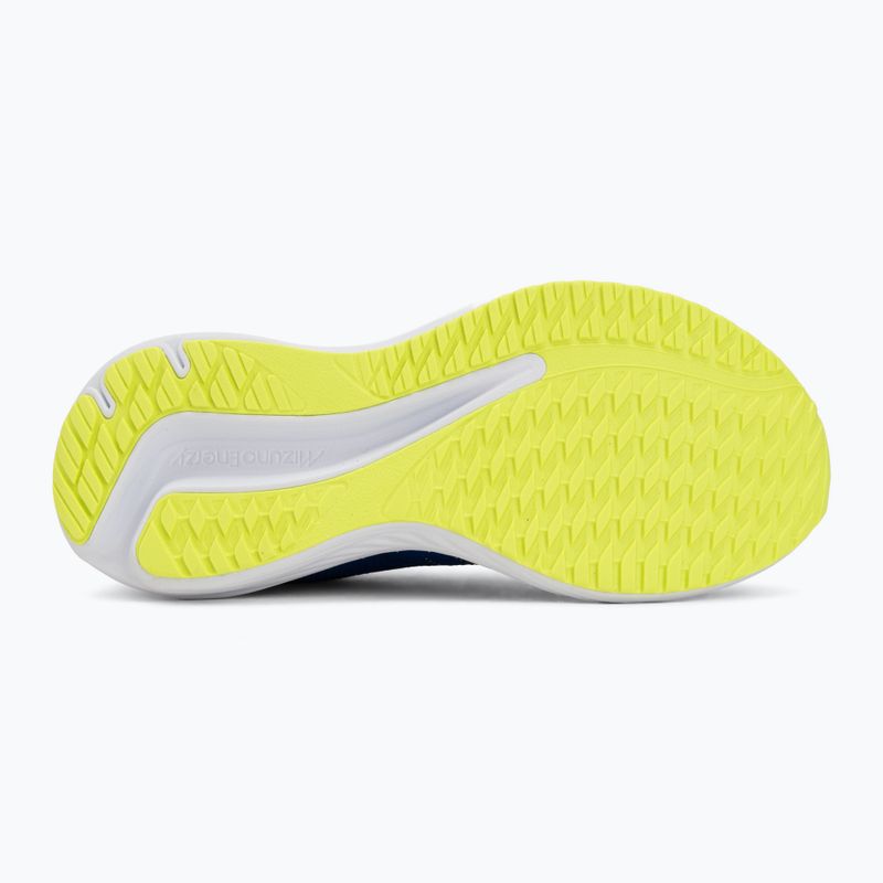 Scarpe da running per bambini Mizuno Enerzy Rider Jr surf the web/lightning yellow 4