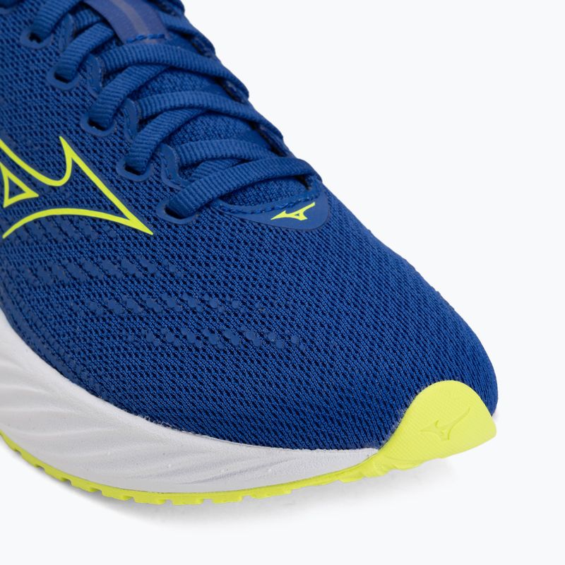 Scarpe da running per bambini Mizuno Enerzy Rider Jr surf the web/lightning yellow 7