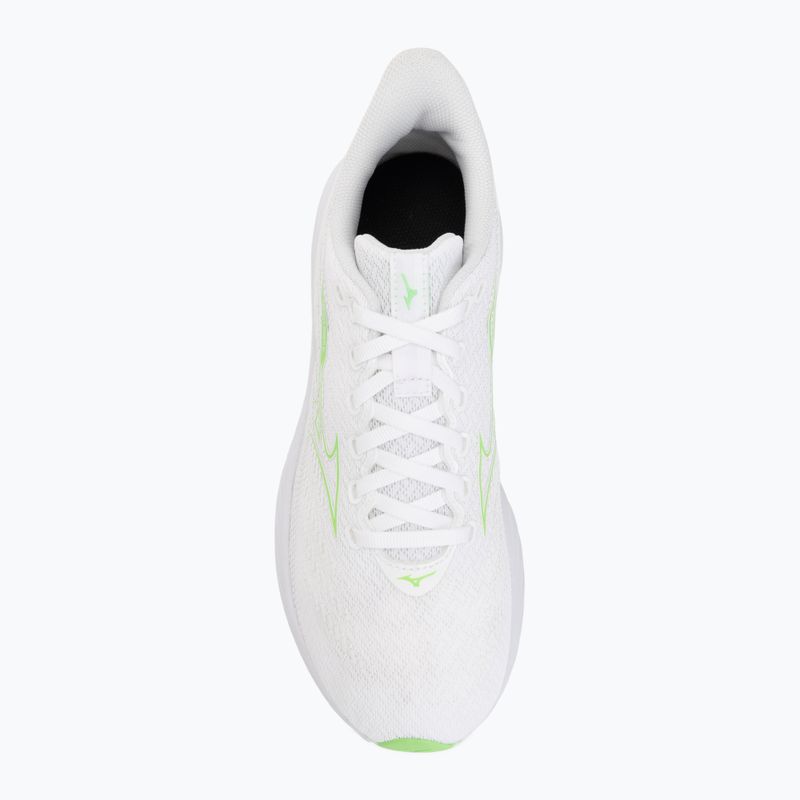 Scarpe da corsa per bambini Mizuno Enerzy Rider Jr white/glowing apple 5