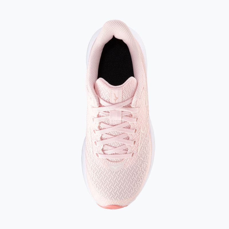 Scarpe da corsa per bambini Mizuno Enerzy Rider Jr pinkesque/silver 5