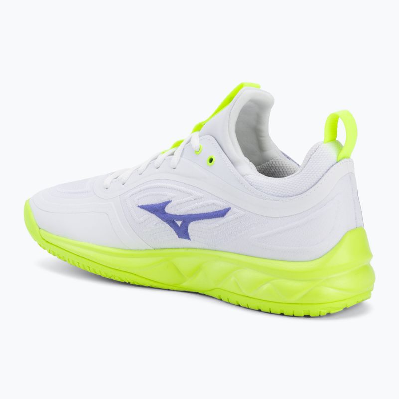 Scarpe da pallavolo Mizuno Wave Luminous 3 white/lightning yellow/dazzling blue 3