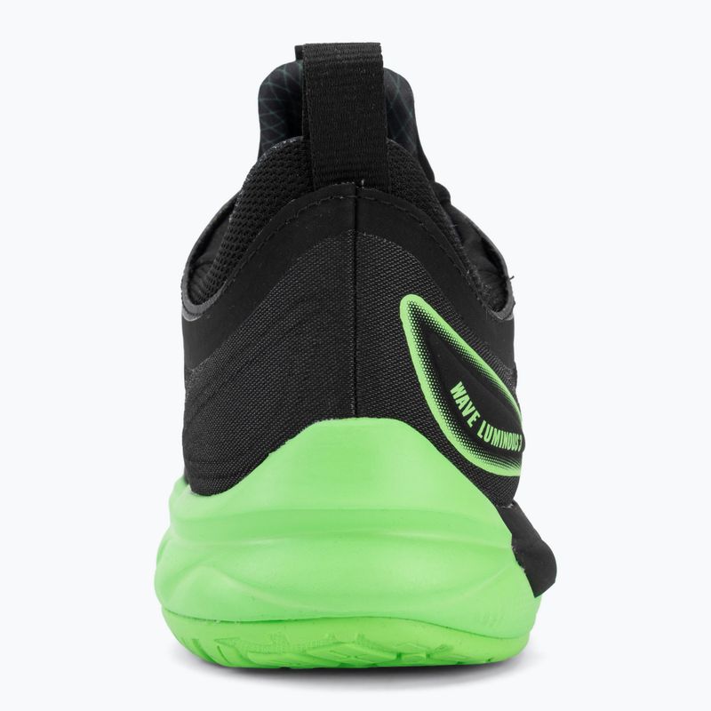 Scarpe da pallavolo Mizuno Wave Luminous 3 black/glowing apple/mandarin orange 6