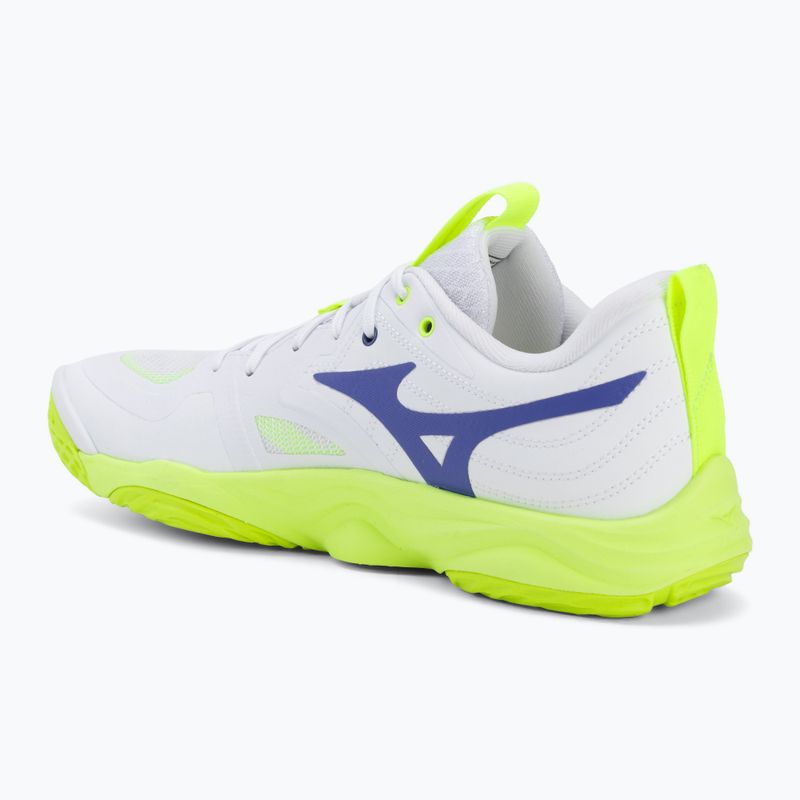 Scarpe da pallavolo Mizuno Wave Momentum Elite white/lightning yellow/dazzling blue 3