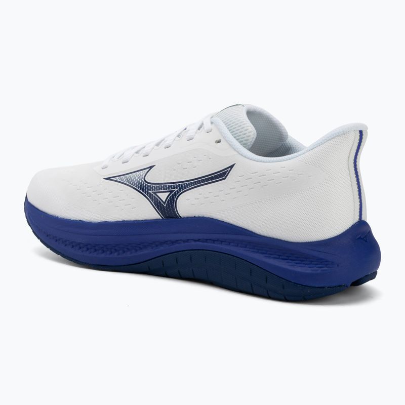 Scarpe running uomo Mizuno Fortrush white/estate blue/lightning yellow 3