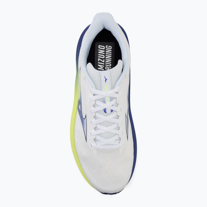 Scarpe running uomo Mizuno Fortrush white/estate blue/lightning yellow 5