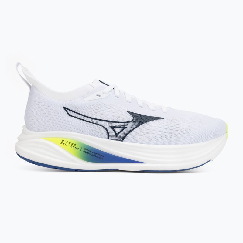 Scarpe running uomo Mizuno Neo Zen 2 white/estate blue/lightning yellow 2