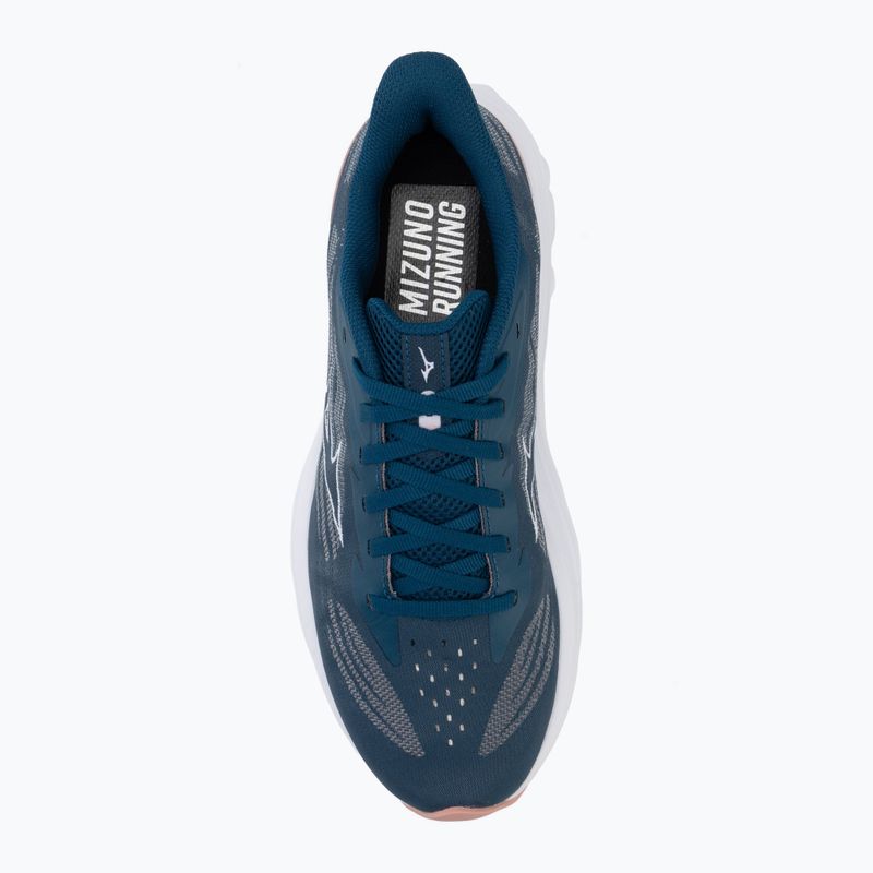 Scarpe da running donna Mizuno Wave Skyrise 7 sailor blue/white/rose elegance 5