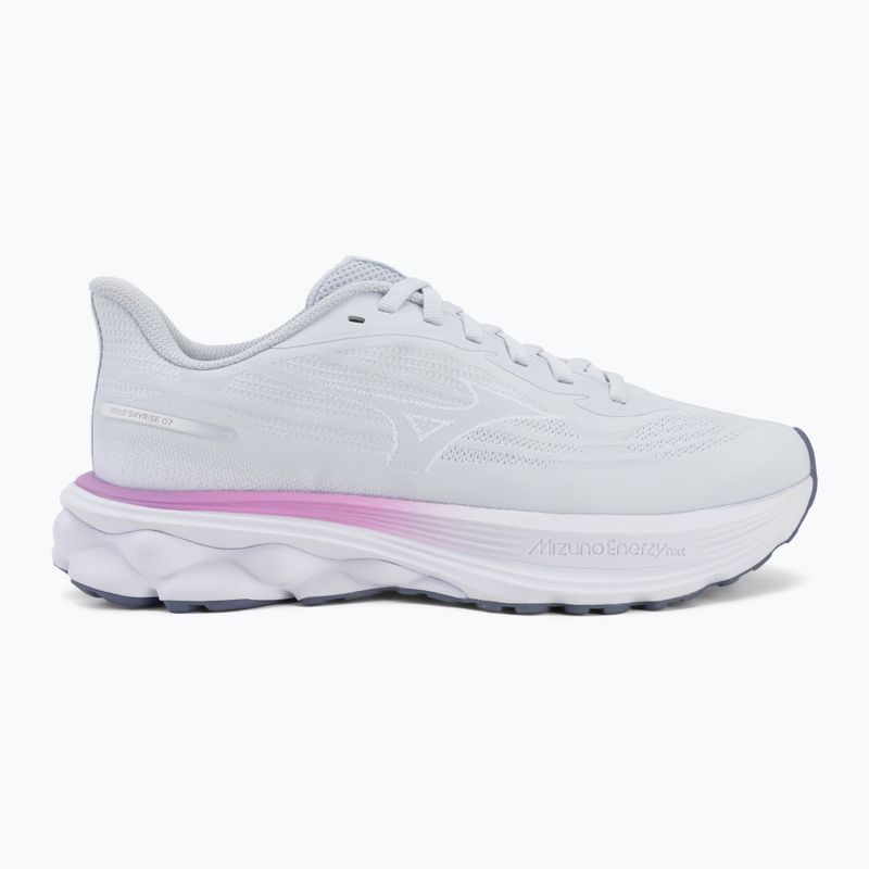 Scarpe da running donna Mizuno Wave Skyrise 7 ancient water/white/first bloom 2