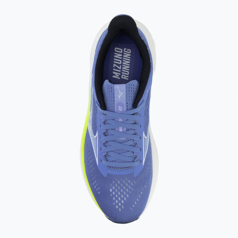 Scarpe da running donna Mizuno Wave Inspire 22 ultramarine/white/lightning yellow 5