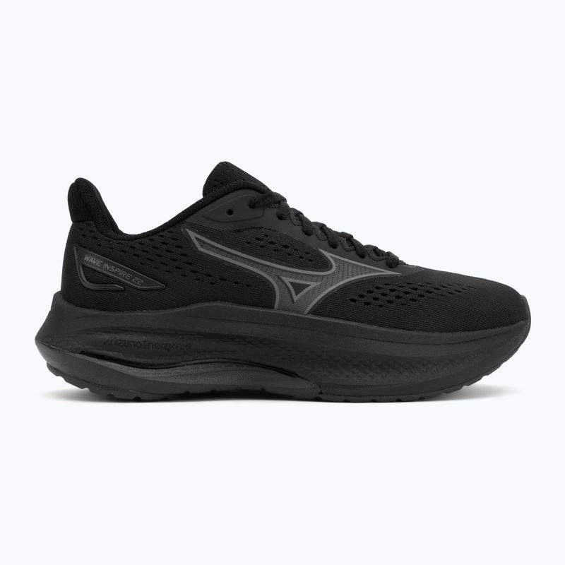 Scarpe da running donna Mizuno Wave Inspire 22 black/black sand/black 2