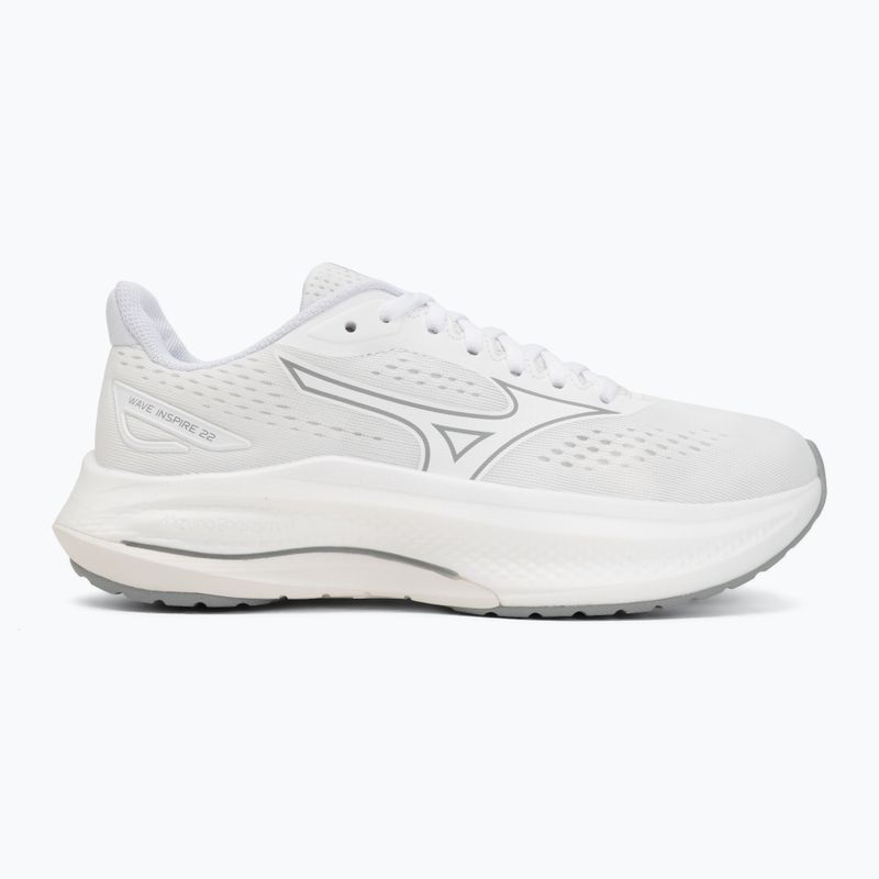Scarpe da running donna Mizuno Wave Inspire 22 white/white/harbor mist 2