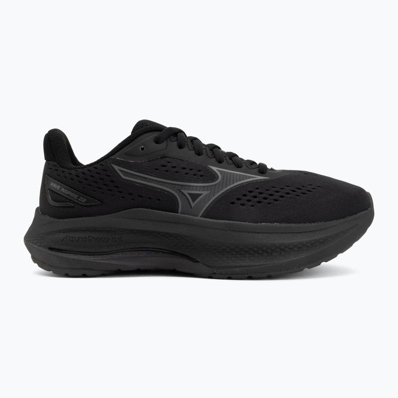 Scarpe da corsa donna Mizuno Wave Inspire 22 D black/black sand/black 2