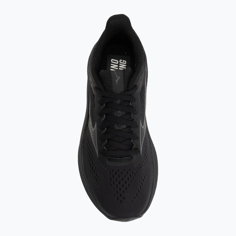 Scarpe da corsa donna Mizuno Wave Inspire 22 D black/black sand/black 5