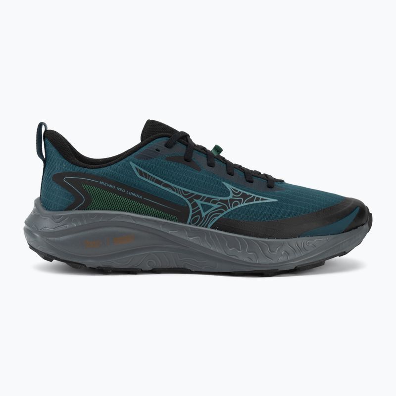 Scarpe da running uomo Mizuno Neo Lumina foliage green/north atlantic/quiet shade 2