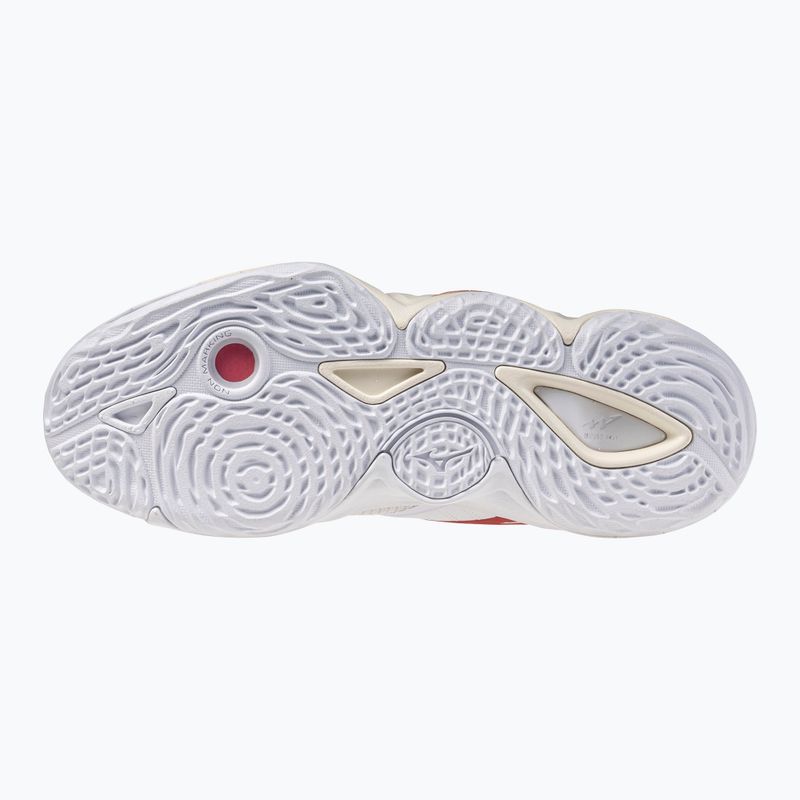 Scarpe da pallavolo donna  Mizuno Wave Momentum Elite Mid white/rose elegance/lava falls 2