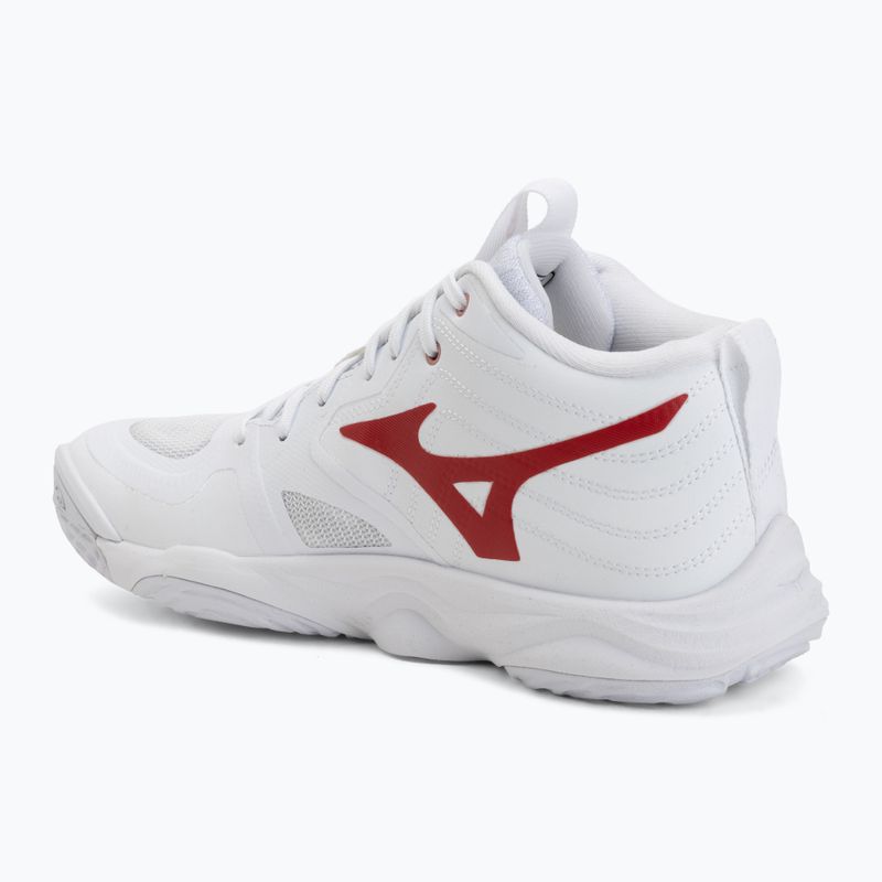 Scarpe da pallavolo donna  Mizuno Wave Momentum Elite Mid white/rose elegance/lava falls 3