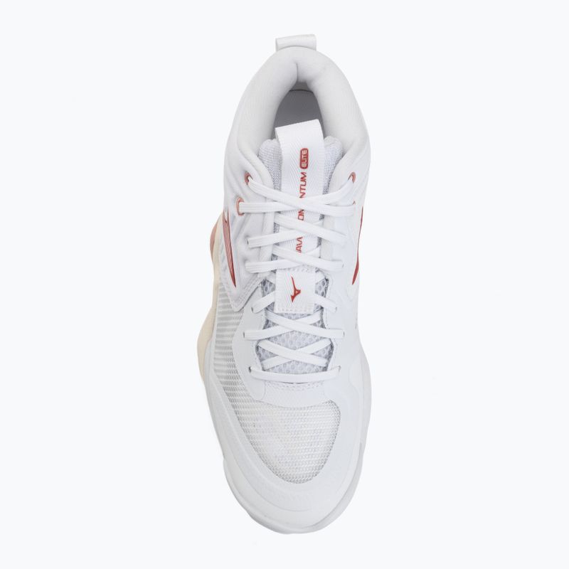 Scarpe da pallavolo donna  Mizuno Wave Momentum Elite Mid white/rose elegance/lava falls 5