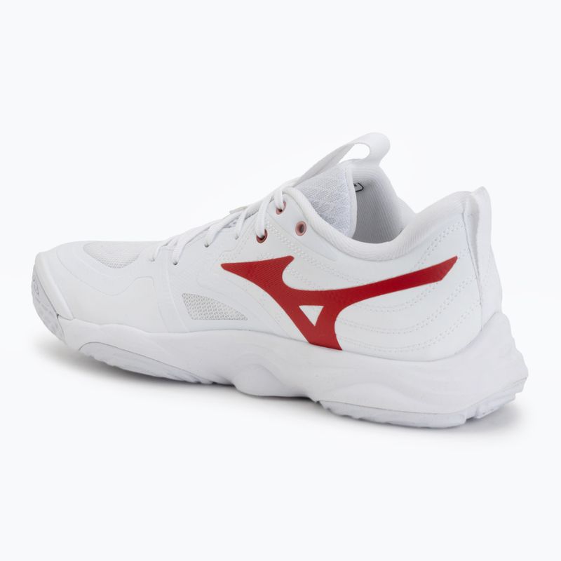 Scarpe da pallavolo donna Mizuno Wave Momentum Elite white/rose elegance/lava falls 3