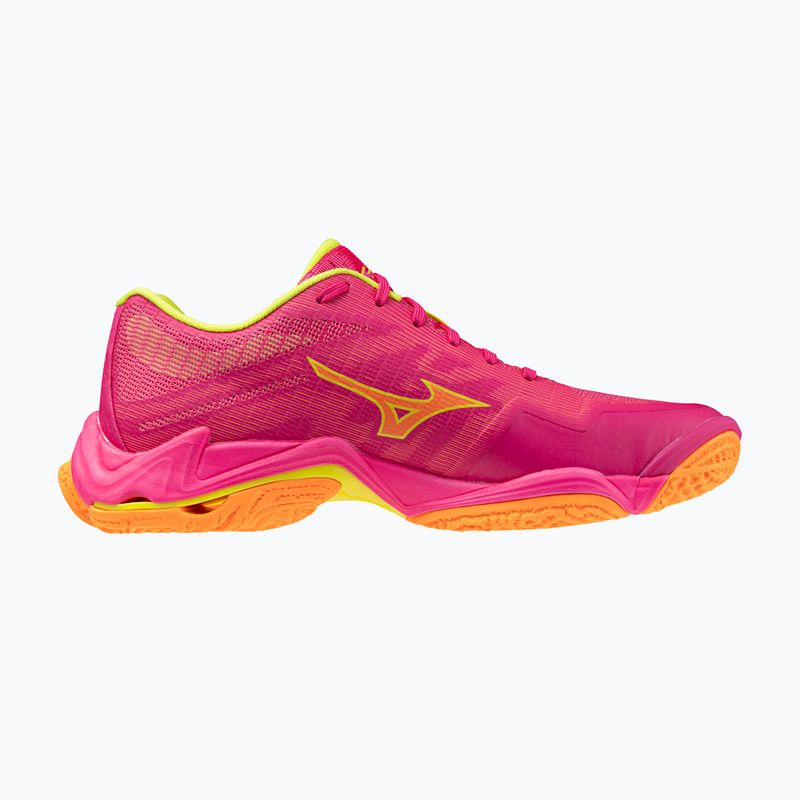 Scarpe da pallavolo Mizuno Wave Lightning Elite pink tetra/fortune yellow/ligh 2