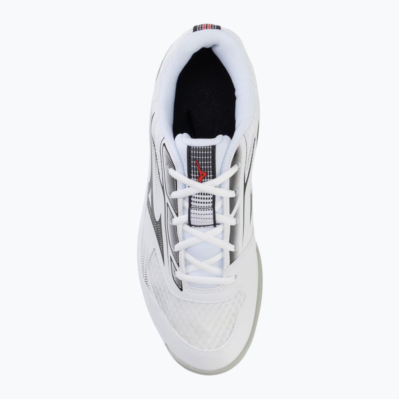 Scarpe da pallavolo Mizuno Cyclone Speed 5 white/black/fiery red 5