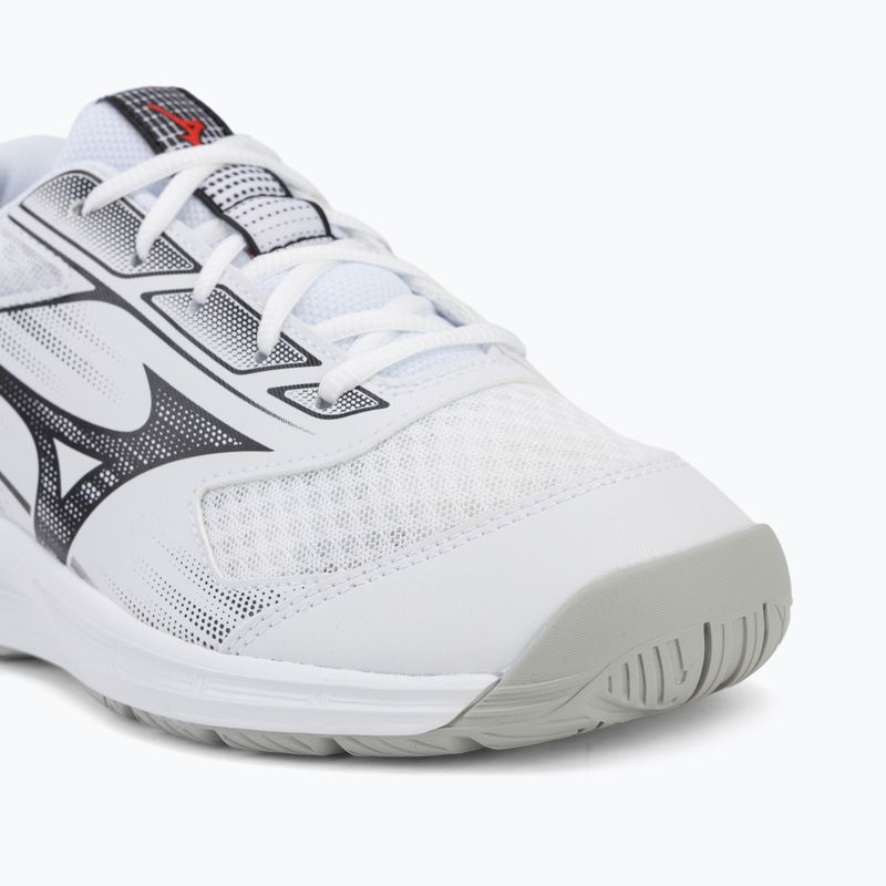 Scarpe da pallavolo Mizuno Cyclone Speed 5 white/black/fiery red 7