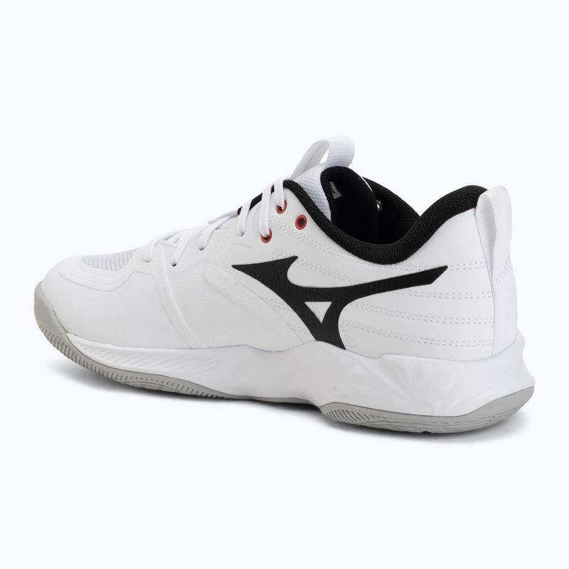 Scarpe da pallavolo Mizuno Wave Momentum Pro white/black/fiery red 3