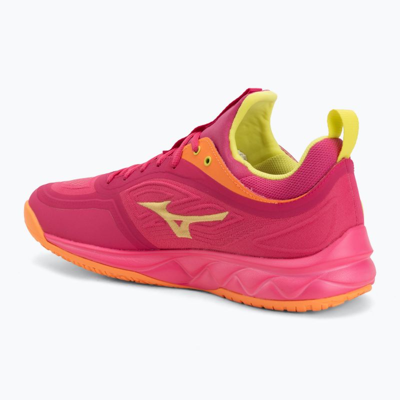 Scarpe da pallavolo Mizuno Wave Luminous 3 mugen pink tetra/fortune yellow/ligh 3