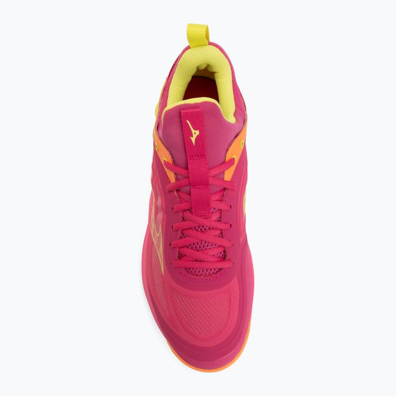 Scarpe da pallavolo Mizuno Wave Luminous 3 mugen pink tetra/fortune yellow/ligh 5