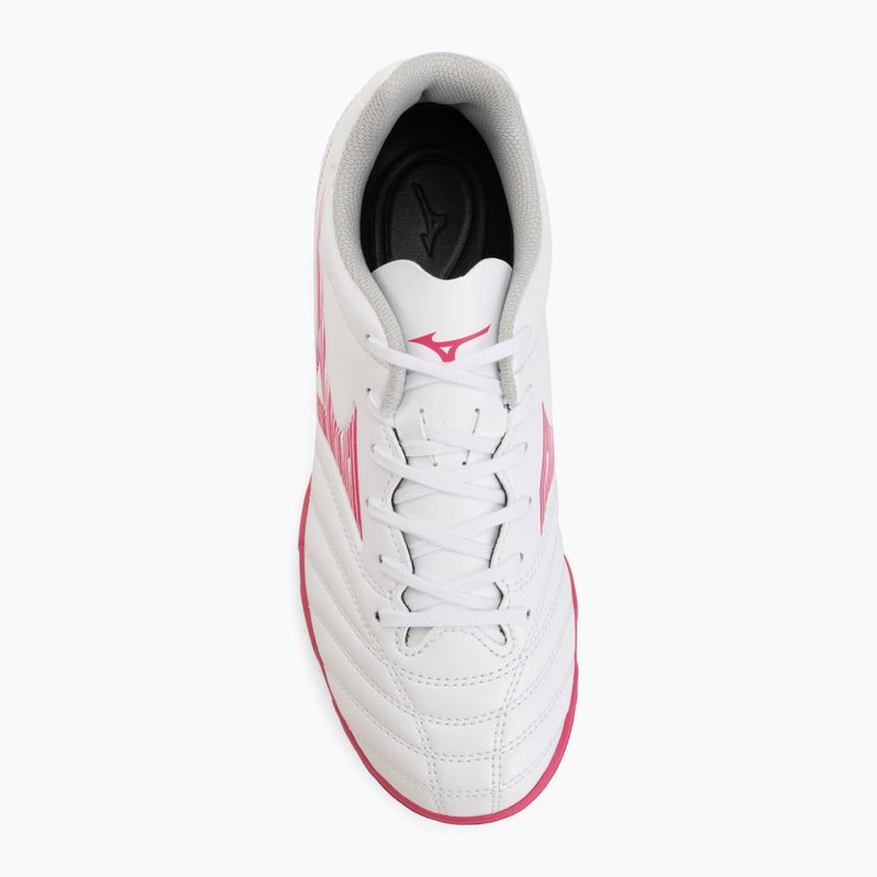 Scarpe da calcio junior Mizuno Monarcida Neo III Select Jr AS white/fuchsia purple 5