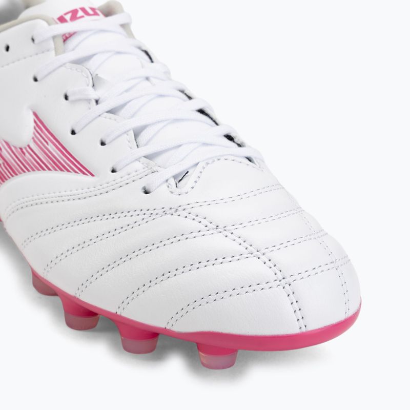 Scarpe da calcio Mizuno Morelia Neo IV Pro FG white/fuchsia purple/fuchsia purple 7