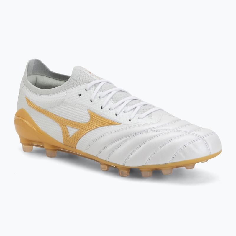 Scarpe da calcio Mizuno Morelia Neo IV Beta Japan AG white/mp gold/cool gray 3c