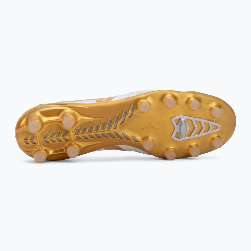 Scarpe da calcio Mizuno Morelia Neo IV Beta Elite FG white/mp gold/cool gray 3c 4