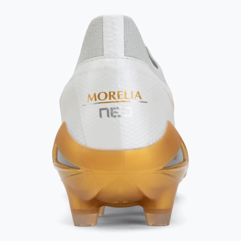 Scarpe da calcio Mizuno Morelia Neo IV Beta Elite FG white/mp gold/cool gray 3c 6