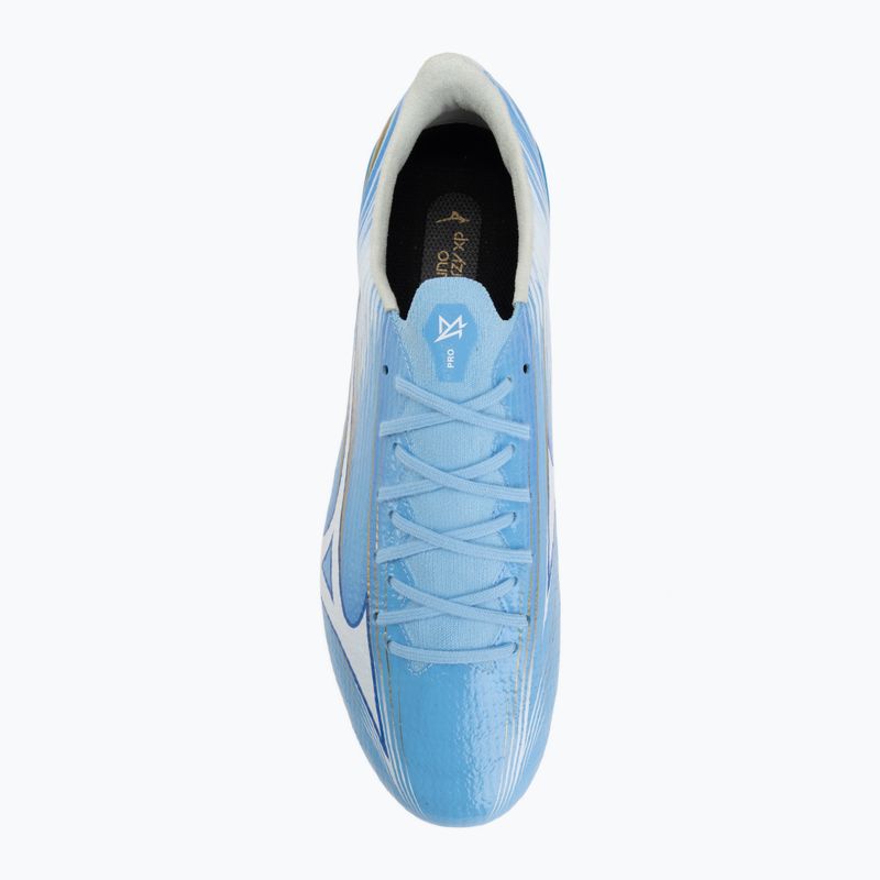 Scarpe da calcio Mizuno Alfa III Pro FG sky blue/white 5