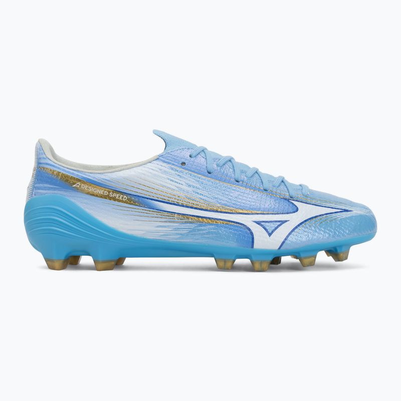 Scarpe da calcio Mizuno Alfa III Elite FG sky blue/white 2