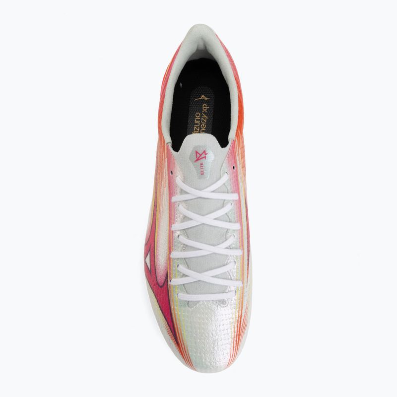 Scarpe da calcio Mizuno Alfa III Elite FG white/fuchsia purple 5