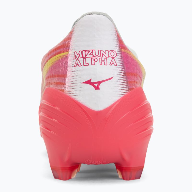 Scarpe da calcio Mizuno Alfa III Elite FG white/fuchsia purple 6