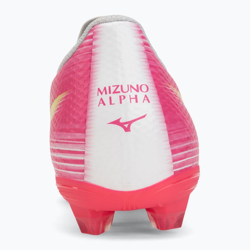 Scarpe da calcio Mizuno Alfa III Select FG white/fuchsia purple 6