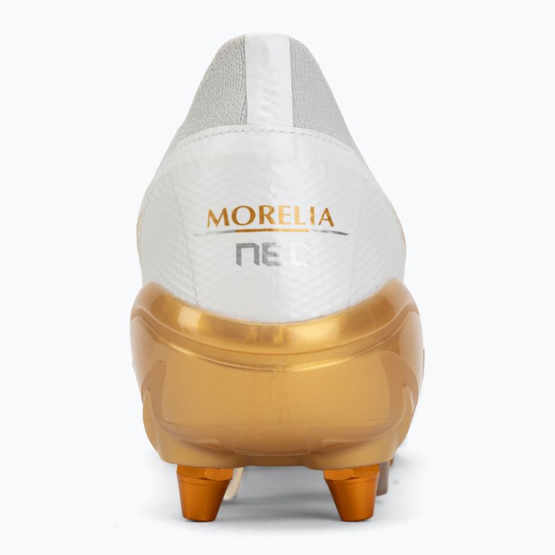 Scarpe da calcio Mizuno Morelia Neo IV Beta Elite Mix white/mp gold/cool gray 3c 6