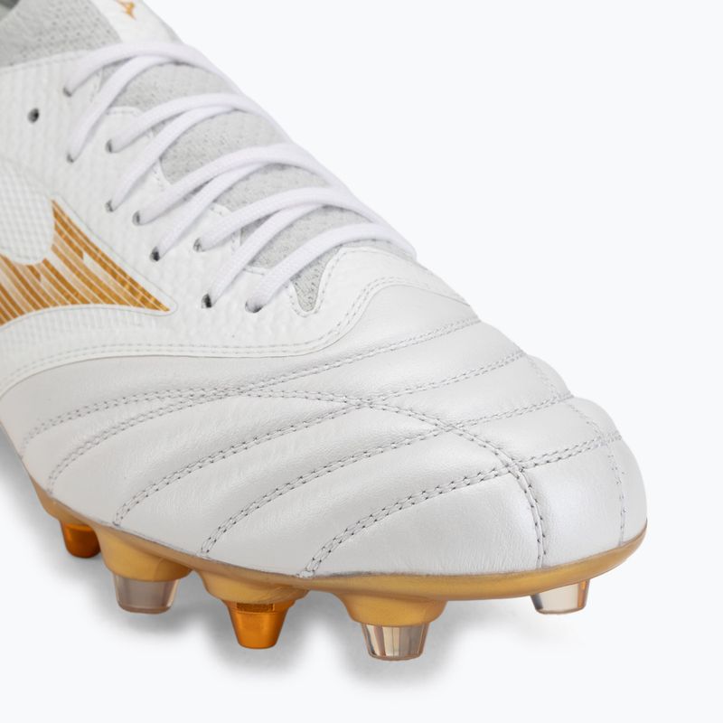 Scarpe da calcio Mizuno Morelia Neo IV Beta Elite Mix white/mp gold/cool gray 3c 7