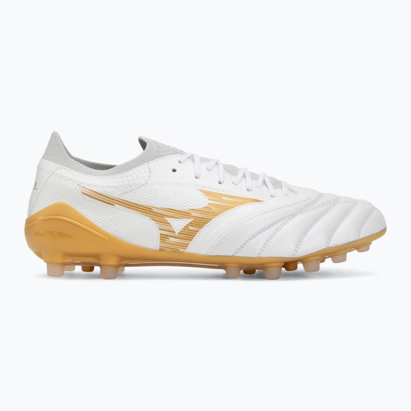 Scarpe da calcio Mizuno Morelia Neo IV Beta Elite AG white/mp gold/cool gray 3c 2