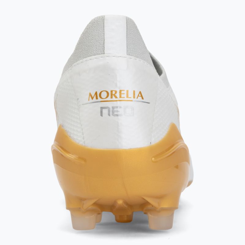 Scarpe da calcio Mizuno Morelia Neo IV Beta Elite AG white/mp gold/cool gray 3c 6