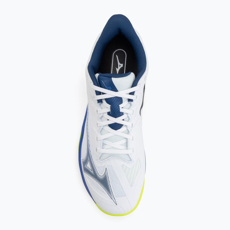 Scarpe da tennis Mizuno Wave Exceed Court CC white/dazzling blue/lightning 5